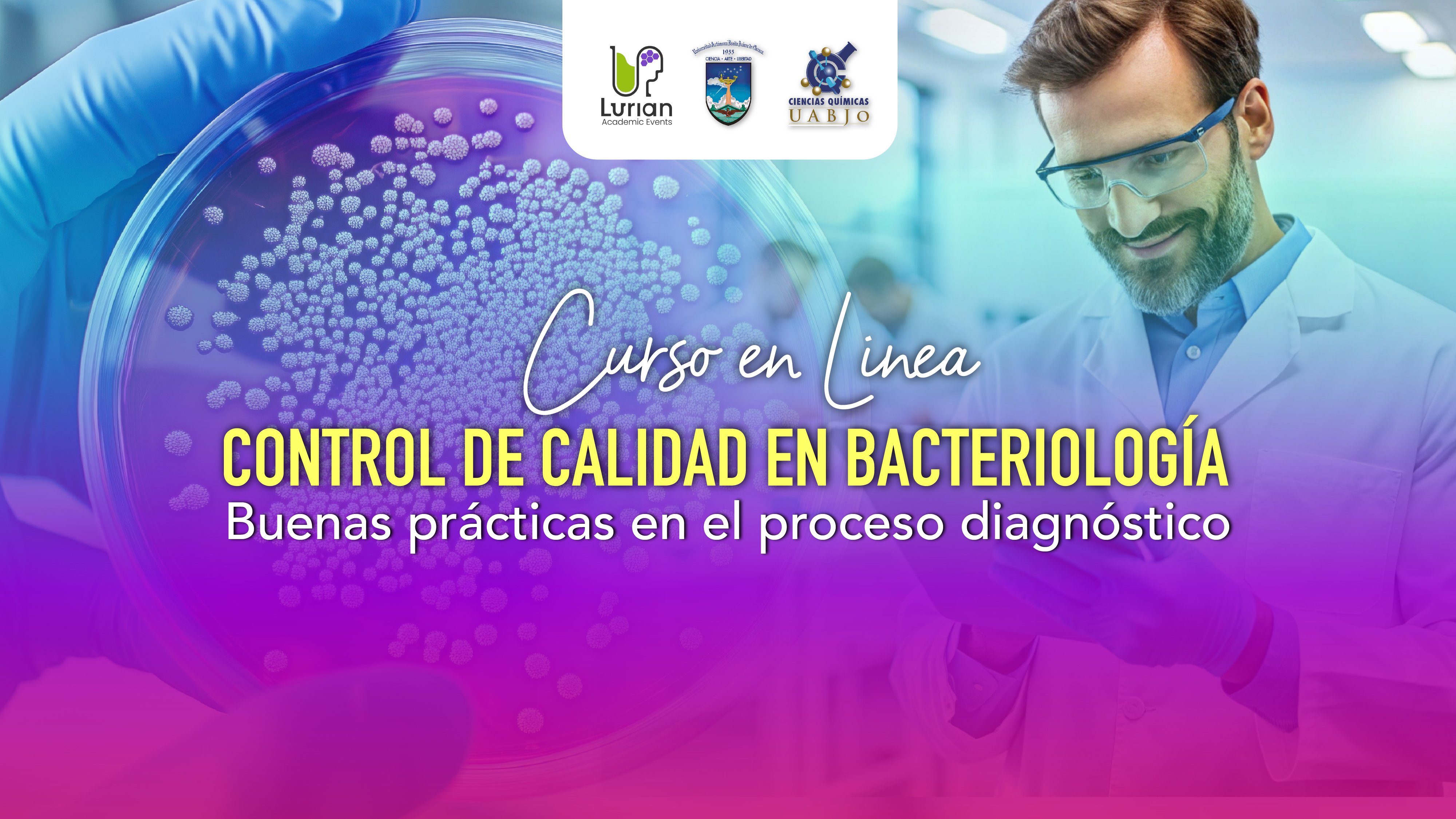 Curso en Línea Control de Calidad en Bacteriología 