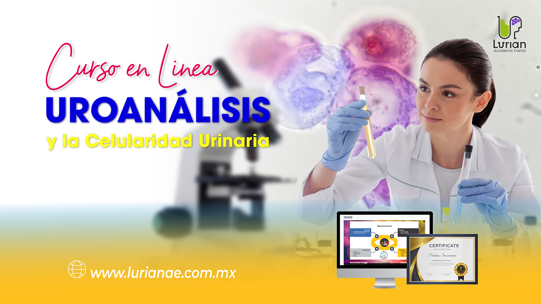 Curso en Linea UROANALISIS y la celularidad Urinaria 2025 1.2