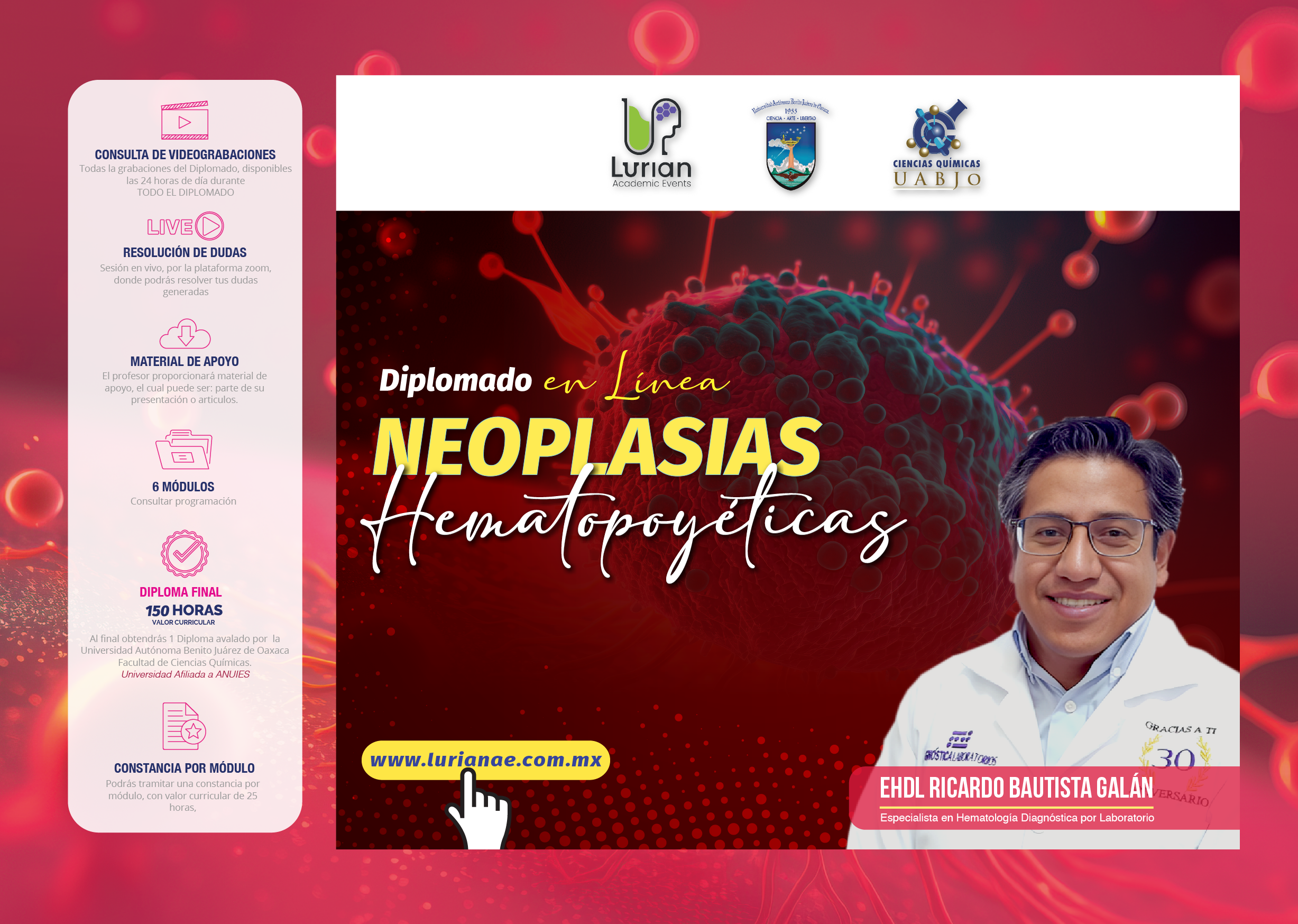 Diplomado en Linea | Neoplasias Hematopoyeticas | 2024