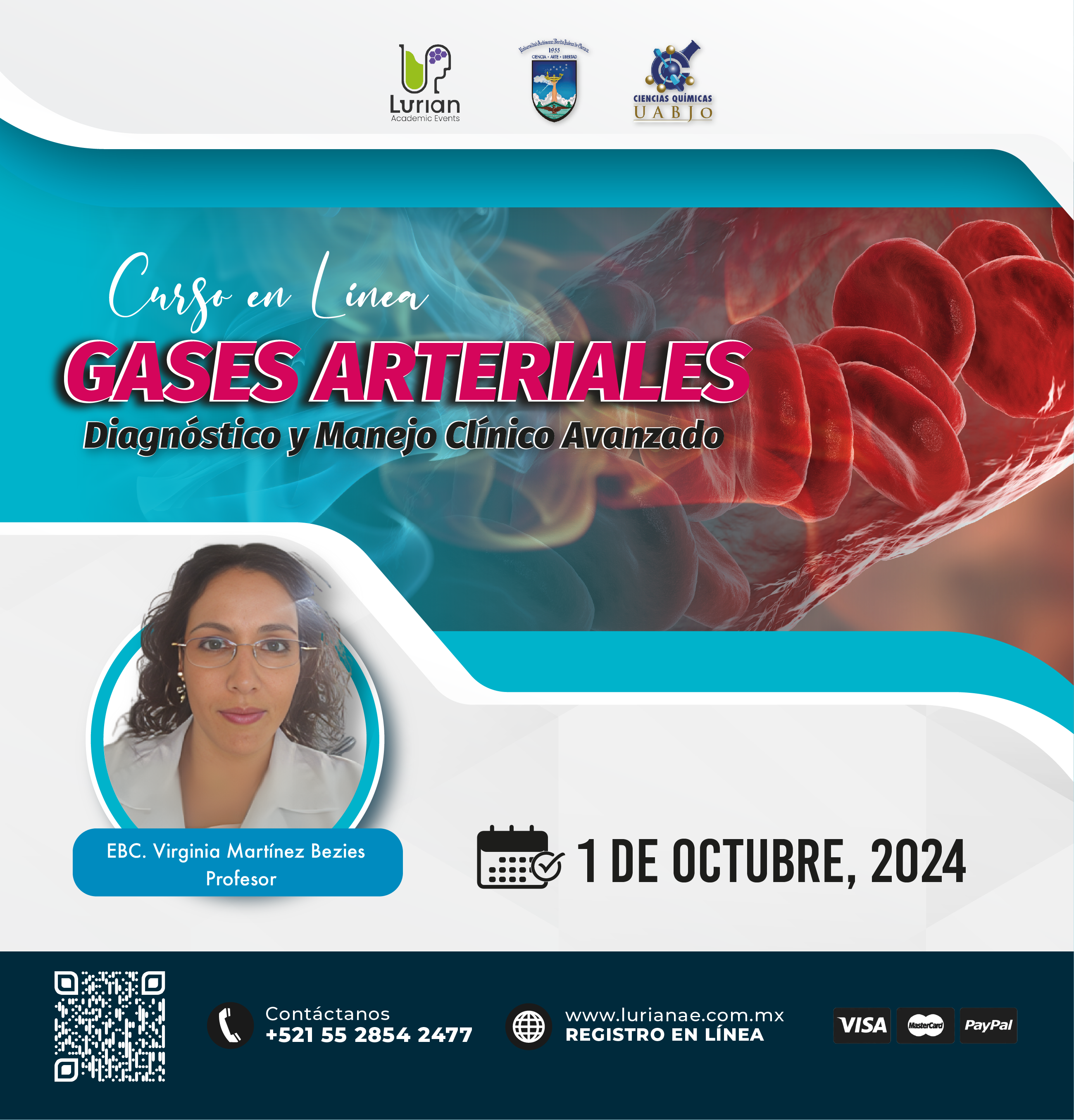 Curso en Línea GASES ARTERIALES: Diagnóstico y Manejo Clínico Avanzado