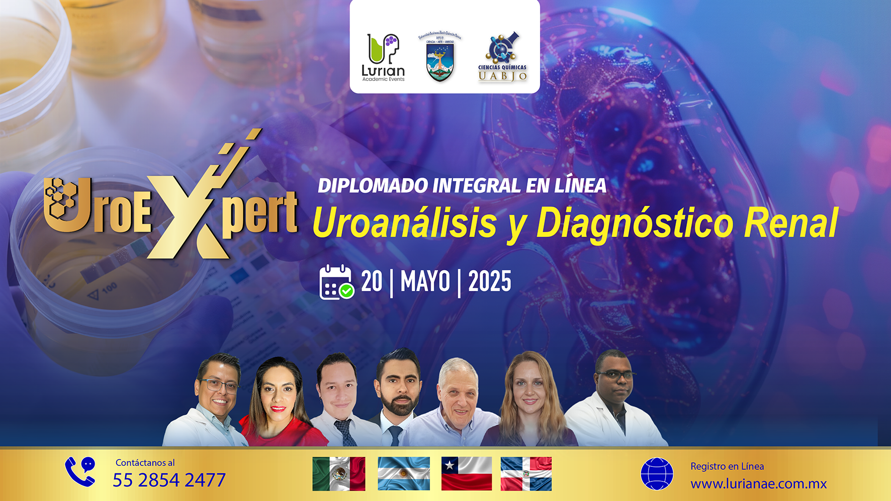 UroExpert Diplomado Integral en Línea en Uroanálisis y Diagnóstico Renal 2025